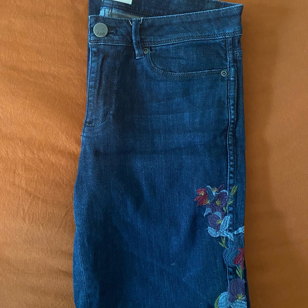 J. Jill embroidered jeans